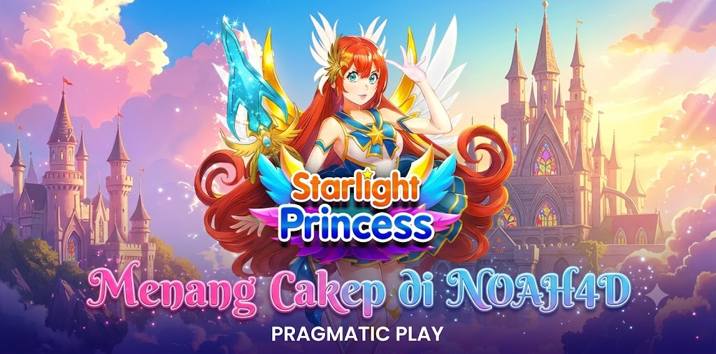 Cantiknya Starlight Princess Super Scatter di NOAH4D Pragmatic Play