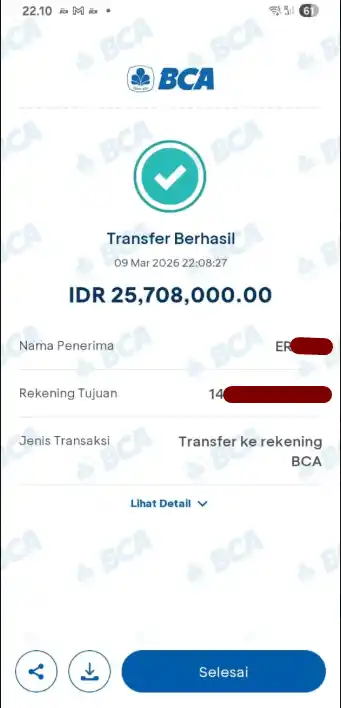 Bukti Transfer