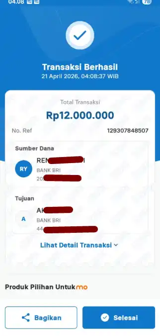 Bukti Transfer