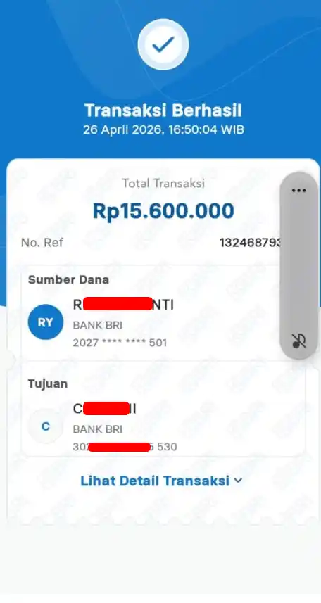 Bukti Transfer