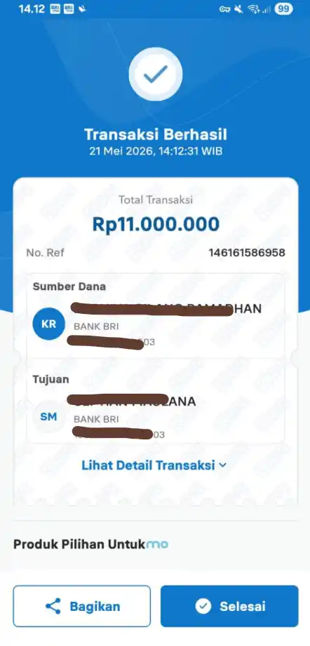 Bukti Transfer