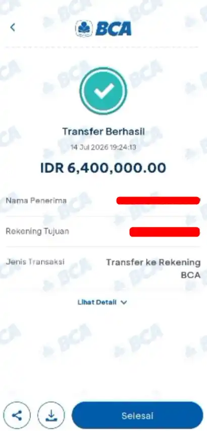 Bukti Transfer