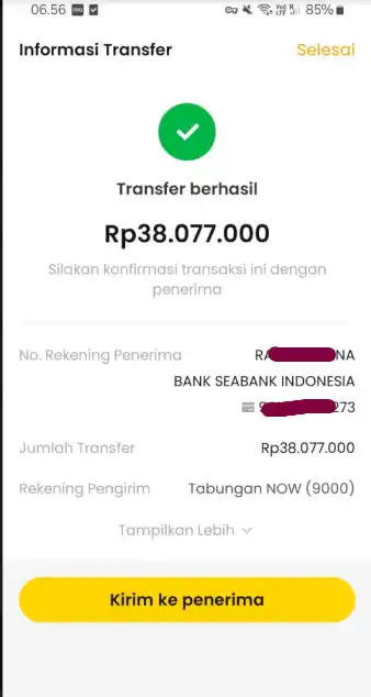 Bukti Transfer